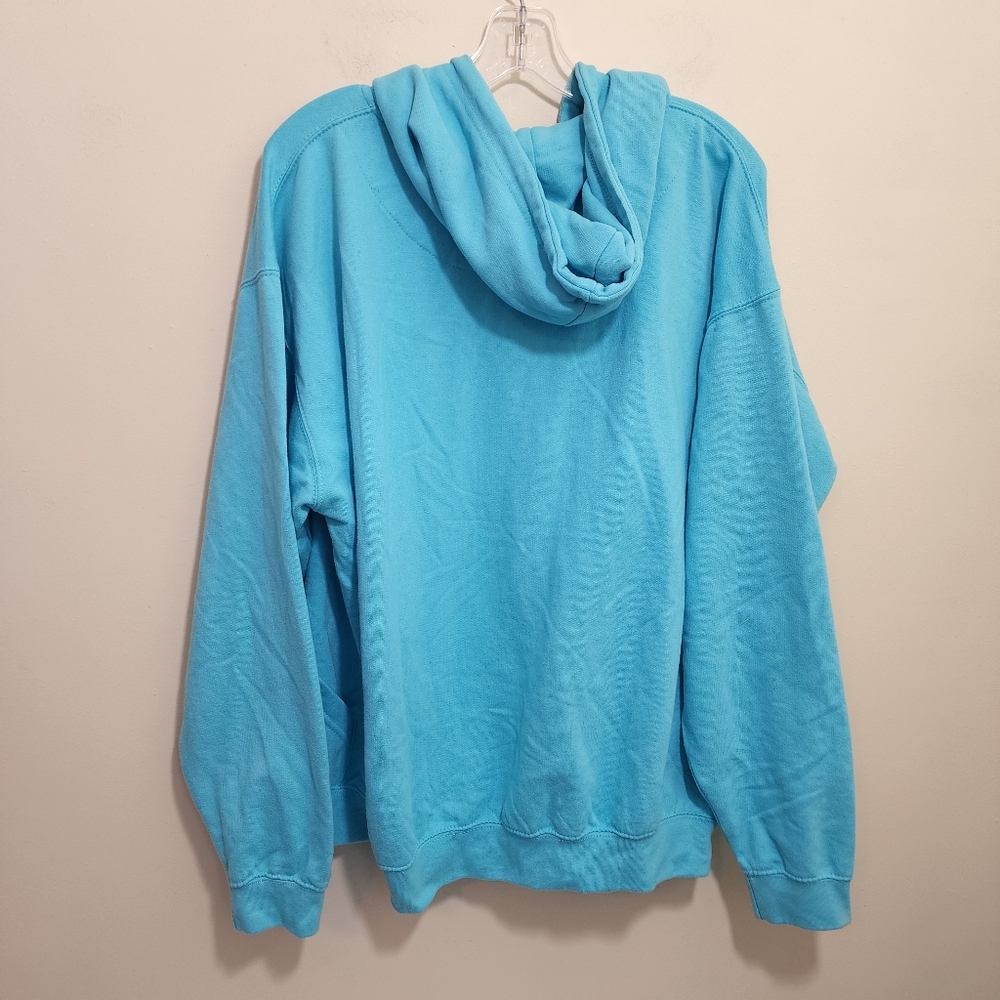 Pacific & Co sleeping cat graphic oversized full zip sweatshirt jacket size L - Picture 3 of 11